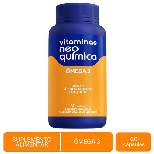 Vitamina Neo Química Ômega 3 60 Comprimidos