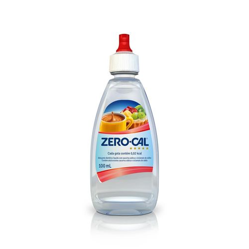 Adoçante Zero Cal Sacarina Líquido 100ml