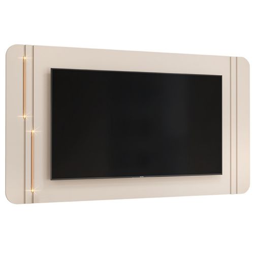 Painel Com Led Para TV's de Até 75 Polegadas Lívia Off White