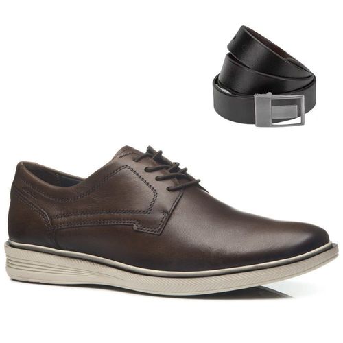 Kit Sapato Casual Pegada Vibes Masculino + Cinto