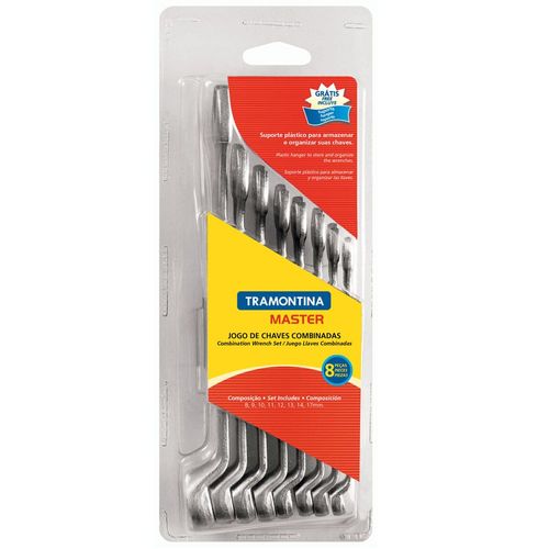 Jogo de Chaves Combinadas Tramontina - 8 Peças
