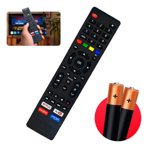 Controle Remoto Para Tv Philco Smart Netflix Glo Prime Ytube
