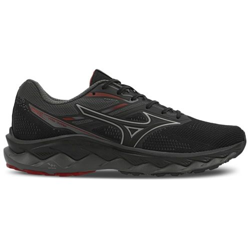 Tênis Mizuno Wave Way 5 - Masculino - Preto-Cinza