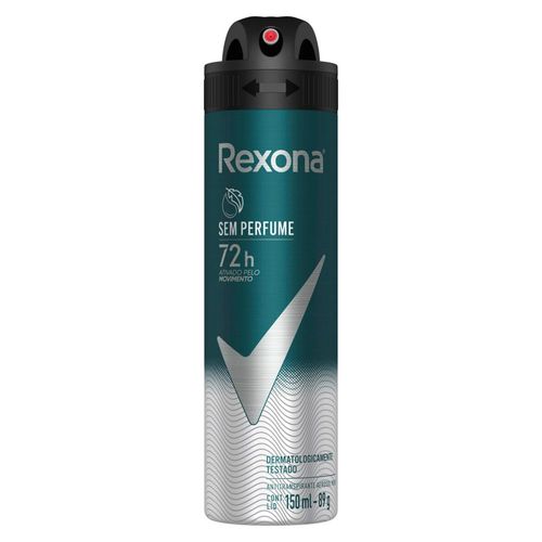Desodorante Rexona Masculino Sem Perfume 150ml