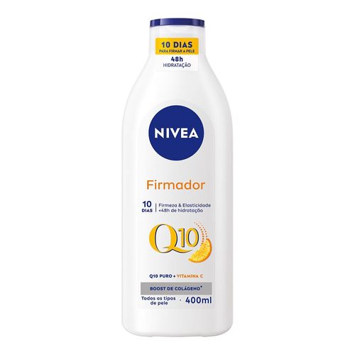 Loção Hidratante Firmador Q10 + Vitamina C Todos os Tipos de Pele Nivea 400ml