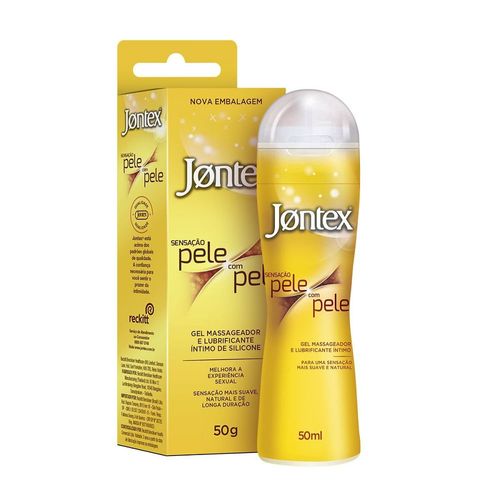 Lubrificante Íntimo em Gel Jontex Pele com Pele 50ml