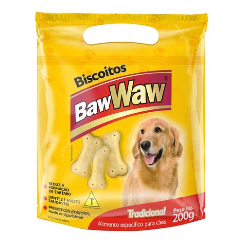 Biscoito Baw Waw Cão Tradicional 200g