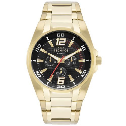 Relógio Technos Masculino Skymaster Dourado - 6P79BV/1P 6P79BV/1P