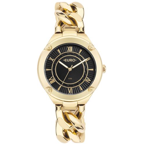 Relógio Euro Feminino Chains Dourado - EU2035YTJ/4P