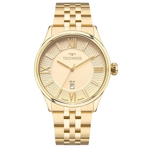 Relógio Technos Masculino Executive Dourado - 2115UAV/1X