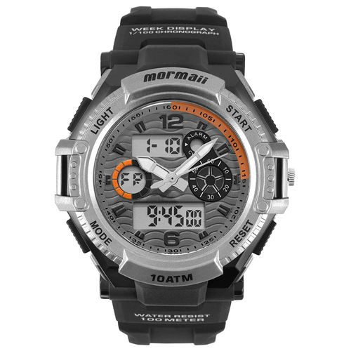 Relógio Mormaii Masculino Action Grafite - MOM8032F/8L