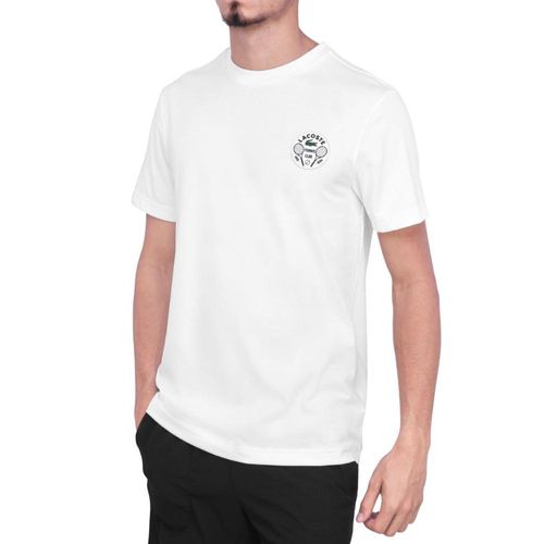 Camiseta Lacoste Heritage Tennis Ultra Dry Branca