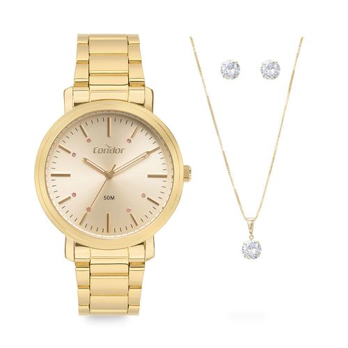 Kit Condor Feminino Dia A Dia Dourado - CO2035NBO/K4X CO2035NBO/K4X