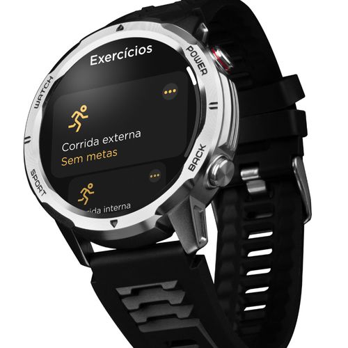 Smartwatch Technos Connect Sports Call Prata - TSPORTSCAA/6K TSPORTSCAA/6K