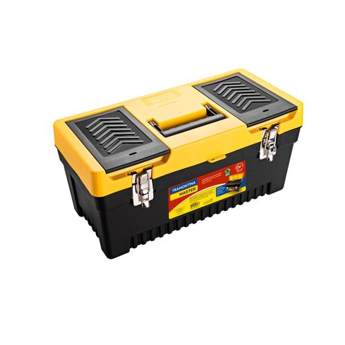 Caixa Plástica para Ferramentas Tramontina 20" 43803020 - Amarela/Preta