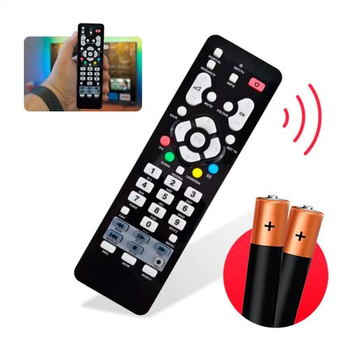 Controle Remoto Para Tv Net Claro Digital HD + 2 Pilhas