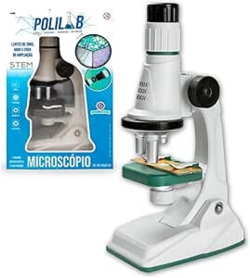 BP3003 - BRINQUEDO MICROSCOPIO INFANTIL POLIBRINQ