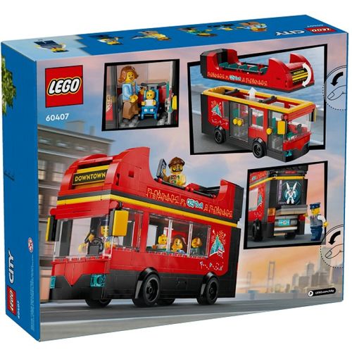 LEGO ONIBUS PANORAMICO VERMELHO - 60407