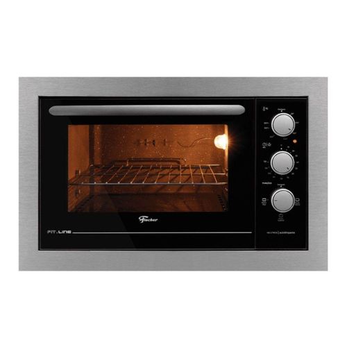 Forno Elétrico Embutir Fit Line Inox 48L 127V Fischer