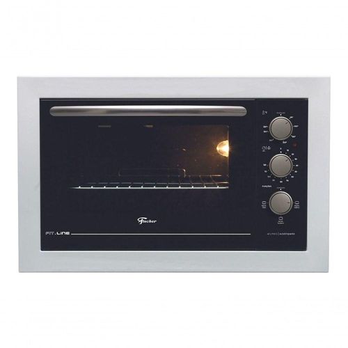Forno Elétrico Embutir Fischer 48L Branco Fit Line 127V