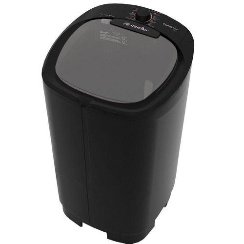 Lavadora Semiautomática Mueller 10kg Family Lite Preto 110V