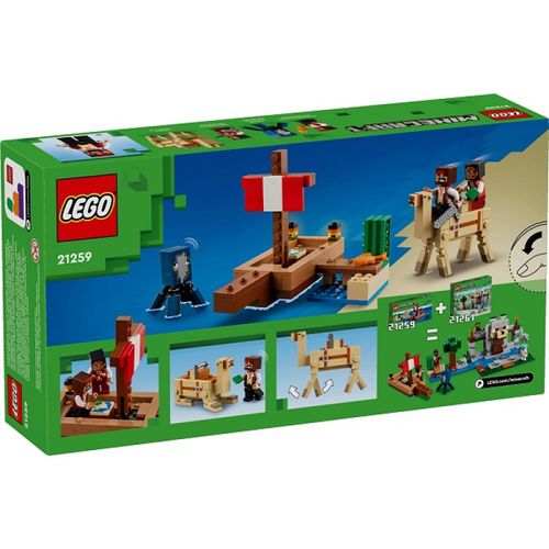 LEGO A VIAGEM DO BARCO PIRATA - 21259