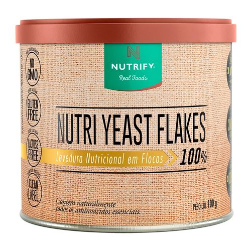 Levedura Nutricional em Flocos Nutri Yeast Flakes Nutrify 100g