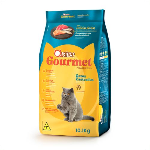 Quatree Gourmet Gatos Castrados Delícias do Mar - 10,1Kg