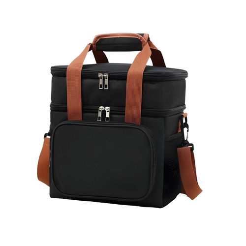 Bolsa Termica DK Marmita Lancheira Multiuso Alça Trabalho Passeio Academia Dois compartimentos''