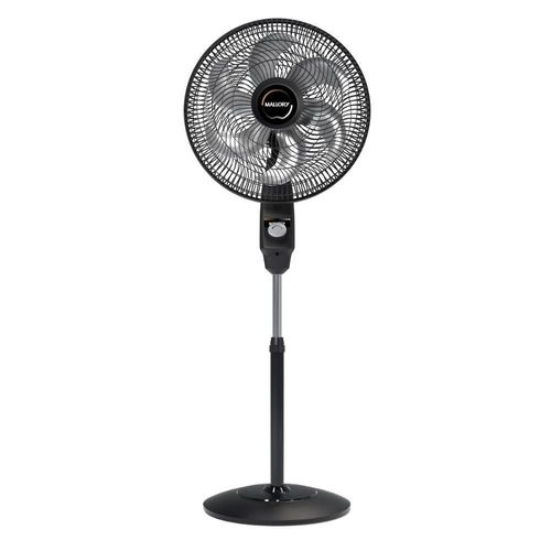 Ventilador De Coluna Mallory Éolo 40cm Preto E Grafite 220V