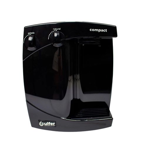 Purificador de água – Compact Ulfer – Preto- Água gelada e natural – 10 etapas de filtragem 220v