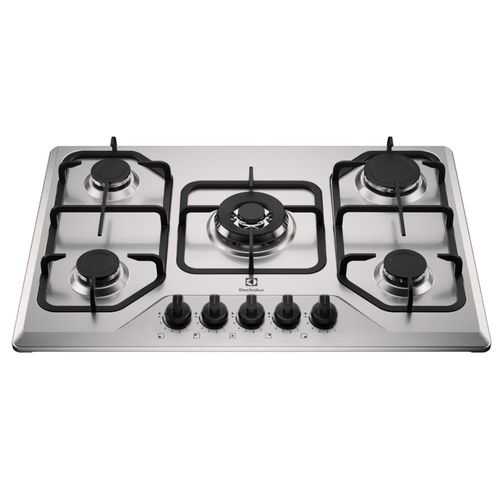 Cooktop Gás 5 Queimadores ke5xc Tripla Chama Inox Electrolux mesmas medidas do (Gf75x e Gt75x)