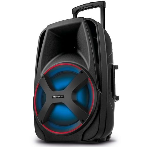 Caixa Amplificada Mondial CM-550 Com Bluetooth USB Rádio Fm E Função TWS 550W