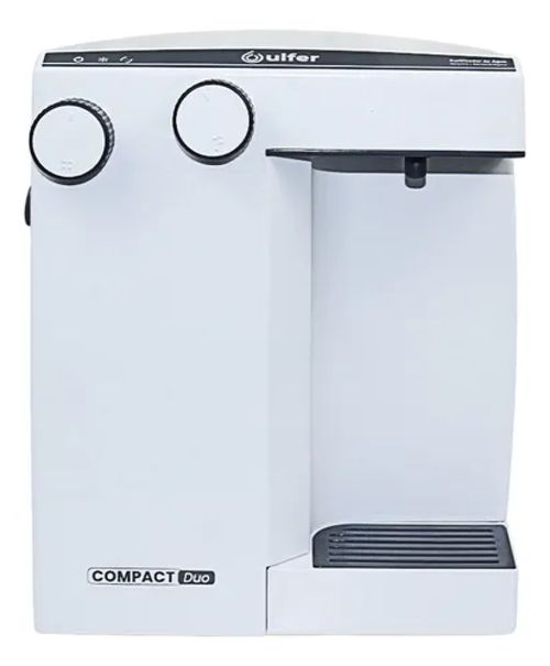 Purificador de água Compact Duo Ulfer Branco - Água purificada e Gelada – alcalino e bacteriológico 220V