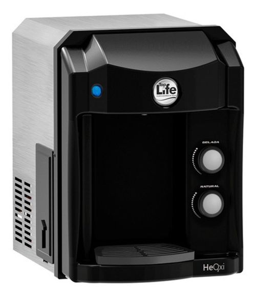 Bebedouro Heoxi Linha Alcalina 110/220 Ozonio Pronta Cor Preto 110v