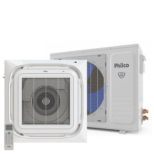 Ar Condicionado Split Philco Cassete Eco Inverter 36.000 Btu/h Frio Monofásico PAC36000ICFM16 220V