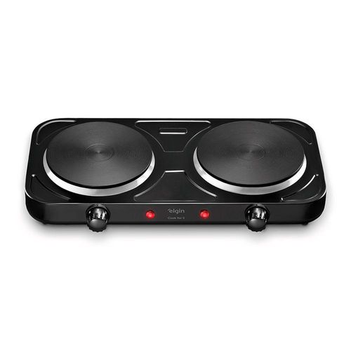 Fogao Cooktop Eletrico Portatil Elgin Fog10 2 Bocas 2000w 110v