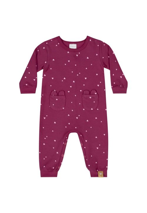 Macacão em Molecotton para Bebê Menina Quimby