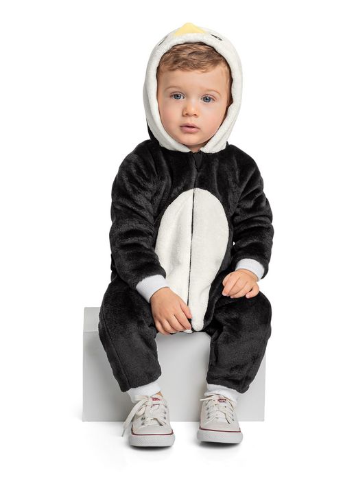Macacão de Pinguim Unissex para Bebê Quimby