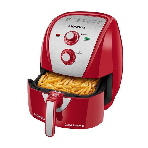 Fritadeira Sem Óleo Air Fryer 6 Litros Afn-60-ri Mondial 60hz 127V