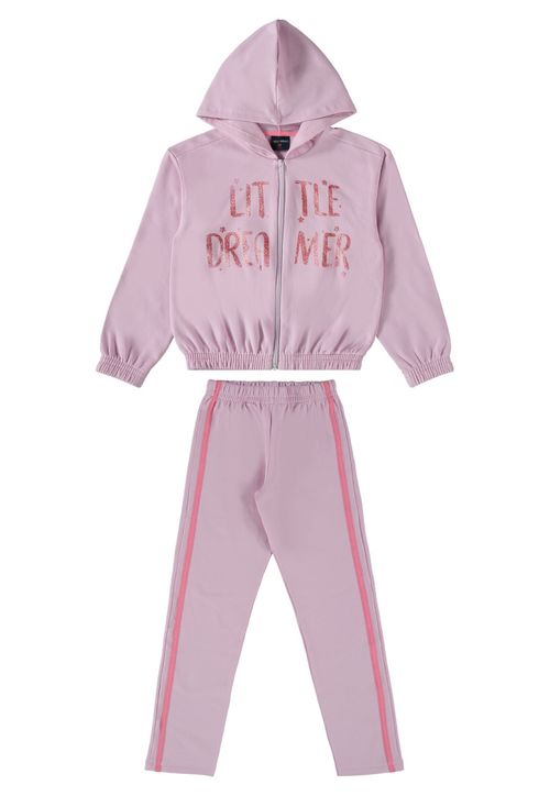 Conjunto Jaqueta e Calça Infantil Menina Guloseima