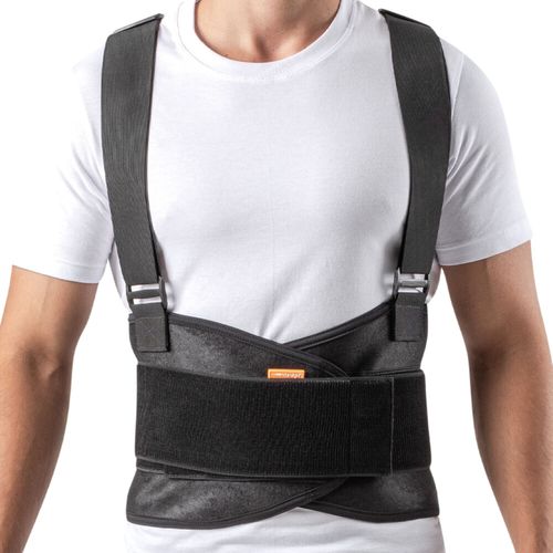Cinta Lombar Faixa Abdominal G Suspensorio Corretor Postura Carregar com Peso
