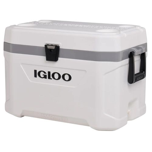 Caixa Térmica Cooler Igloo Marine Ultra 54QT 51L Thermecool Branco