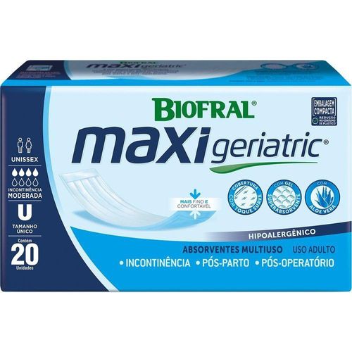 Absorvente Biofral Maxi Geriatric 20 Unidades