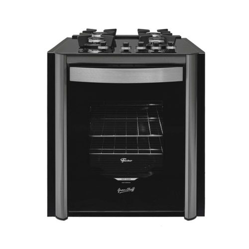 Fogão De Embutir 4 Bocas Gran Cheff A Gás Com Dourador 32750 Fischer 220V
