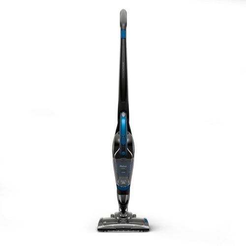 Aspirador de Pó Vertical Sem Fio Philco PAS52 2em1 200W Bivolt Cinza e Azul