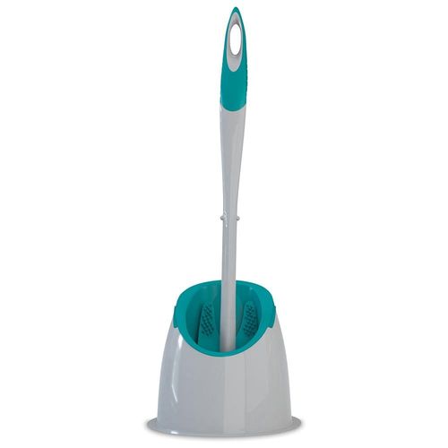 Escova Sanitária Emborrachada com Suporte FlashLimp - 1 Peça