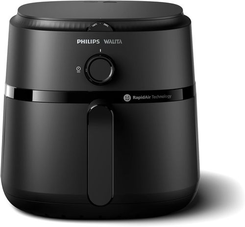 Fritadeira Airfryer Série 1000 XL, Philips Walita, 6,2 litros, Tecnologia RapidAir, Preta