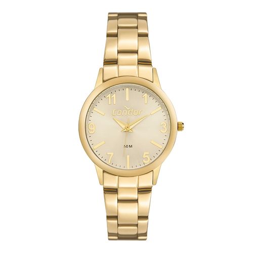 Relógio Condor Feminino Mini Dourado - CO2035NPR/4X