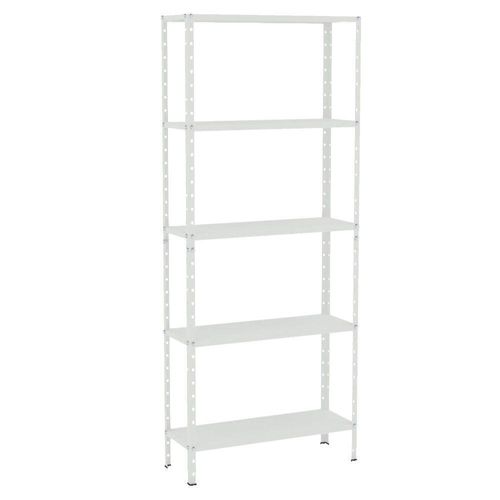 Estante Aço 5 Prateleiras Eaf014 Branco